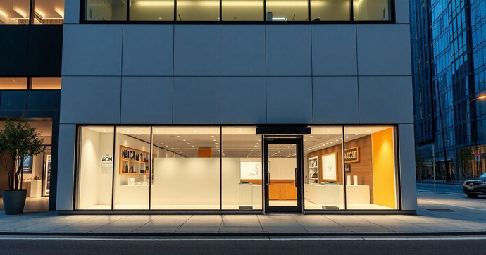 Fachada Loja em ACM: Design e Vantagens