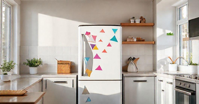 Transforme sua geladeira com adesivos criativos e únicos