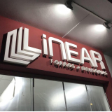 letra caixa fachada valor Ilhota letra caixa fachada valor Ilhota