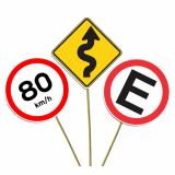 Placa de Propaganda Rodoviária