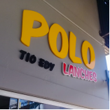 preço de letra caixa retroiluminada para loja Turvo